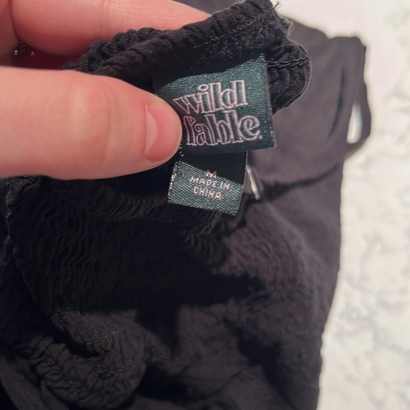 Wild Fable Women's Dress Crochet Halter Adjustable Tiered Medium - Picture 10 of 10